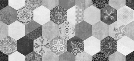 Плитка настенная Kosmo многоцветный 20х44 (KQG451D)(1.05 м2,12 шт)